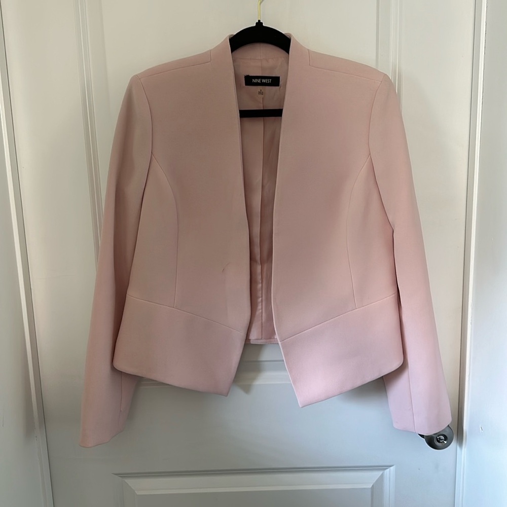 Pink Nine West Blazer